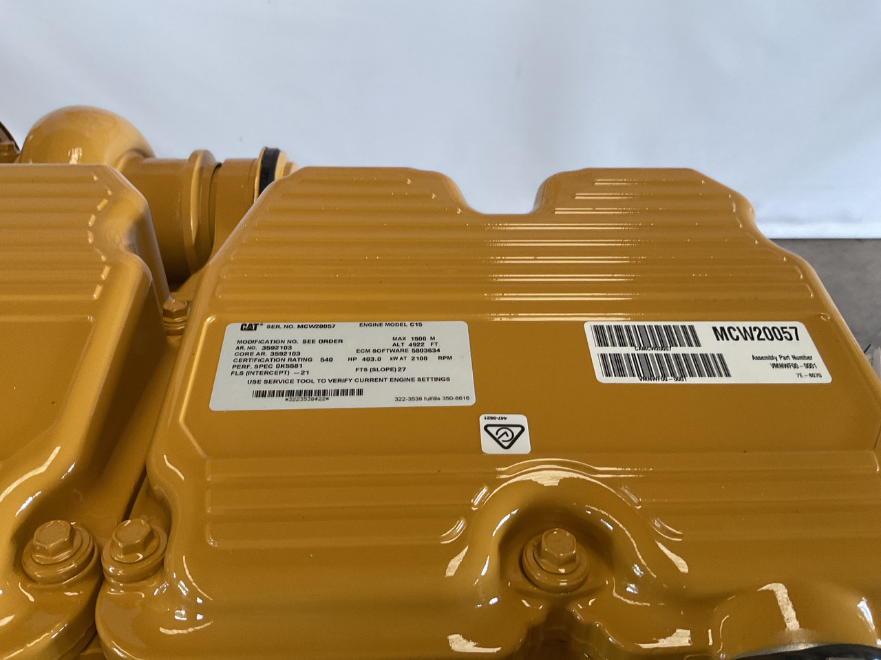 Caterpillar C15 Acert - Motore: foto 2 Caterpillar C15 Acert - Motore: foto 2