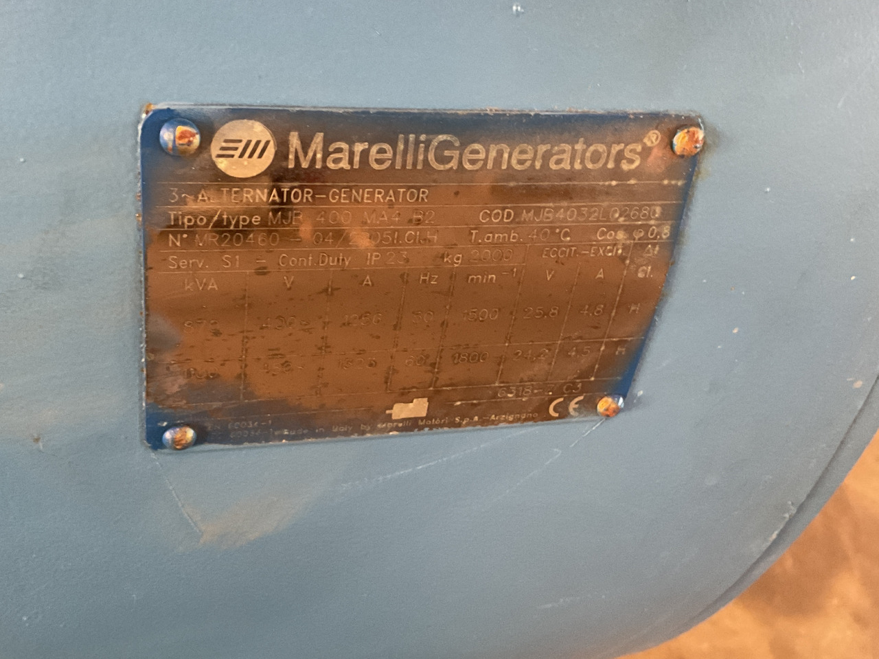 MTU 16V2000, 900KVA generatorset. Like brand new. Low standby hours - Gruppo elettrogeno: foto 5 MTU 16V2000, 900KVA generatorset. Like brand new. Low standby hours - Gruppo elettrogeno: foto 5