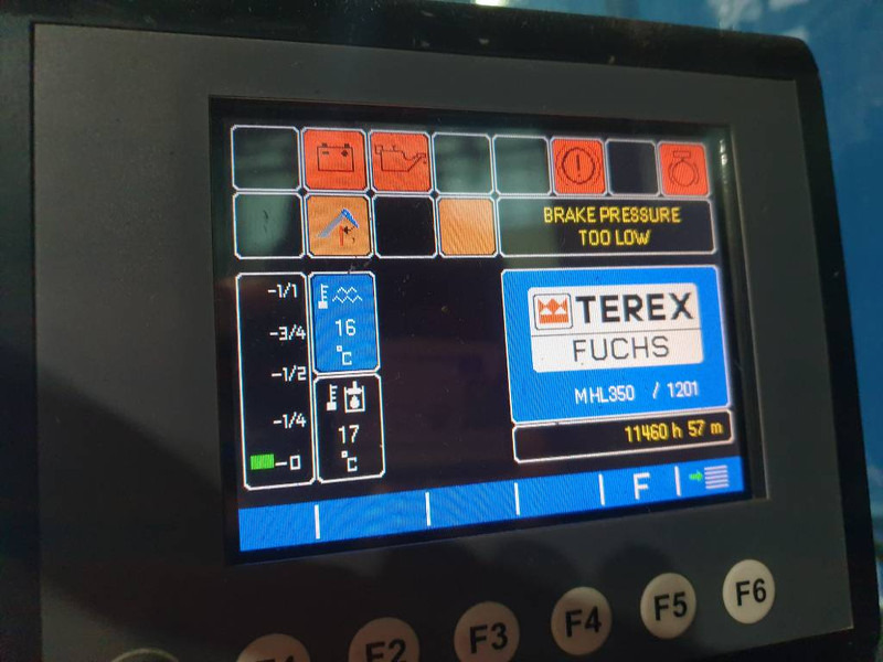 Escavatore per movimentazione per il trasporto di rifiuti Fuchs MHL350D: foto 18
