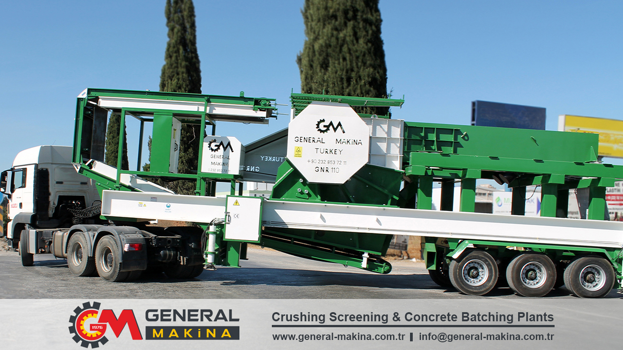 GENERAL MAKİNA Portable Hard Rock Crusher - Frantoio a mascelle: foto 5 GENERAL MAKİNA Portable Hard Rock Crusher - Frantoio a mascelle: foto 5