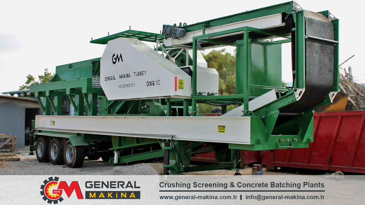GENERAL MAKİNA Semi Mobile Crushing Plant - Frantoio a mascelle: foto 5 GENERAL MAKİNA Semi Mobile Crushing Plant - Frantoio a mascelle: foto 5