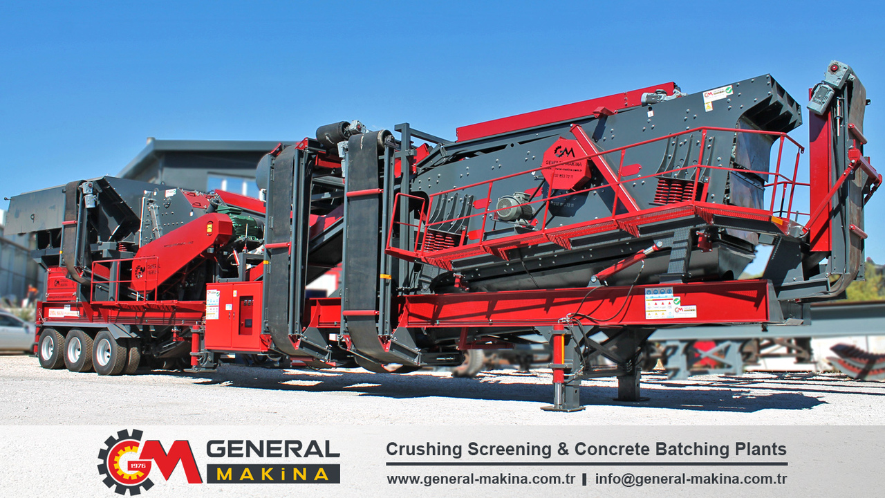 General Makina 01 Series Mobile Crushing and Screening Plant - Frantoio mobile: foto 4 General Makina 01 Series Mobile Crushing and Screening Plant - Frantoio mobile: foto 4