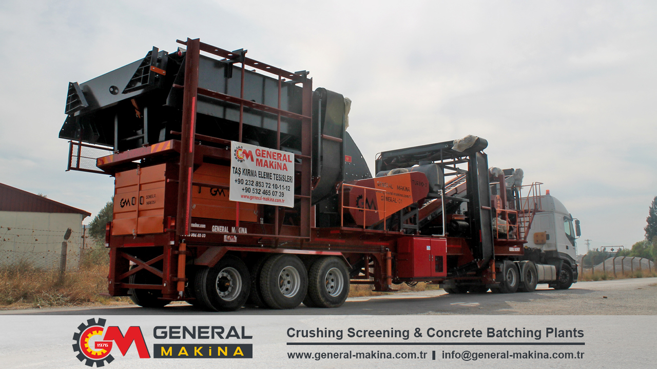 General Makina 01 Series Mobile Crushing and Screening Plant - Frantoio mobile: foto 3 General Makina 01 Series Mobile Crushing and Screening Plant - Frantoio mobile: foto 3