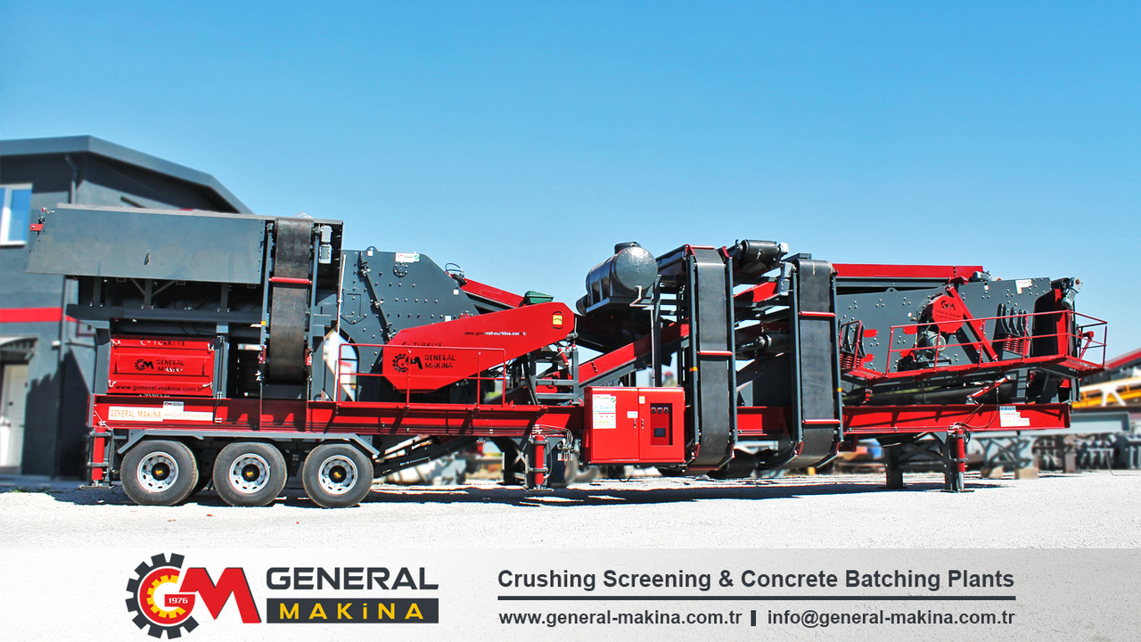 General Makina High Capacity Mobile Crusher Plant for Sale - Frantoio mobile: foto 4 General Makina High Capacity Mobile Crusher Plant for Sale - Frantoio mobile: foto 4
