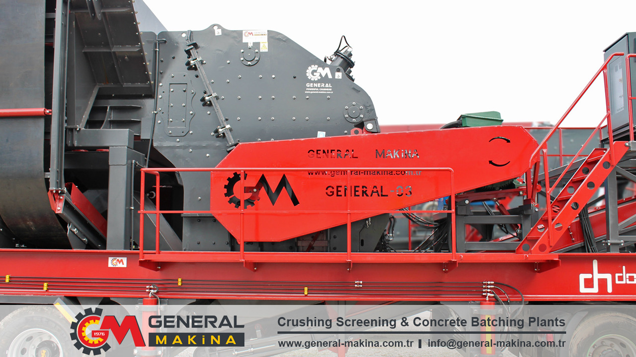 General Makina Impact Rock Crusher - Frantoio a urto: foto 1 General Makina Impact Rock Crusher - Frantoio a urto: foto 1