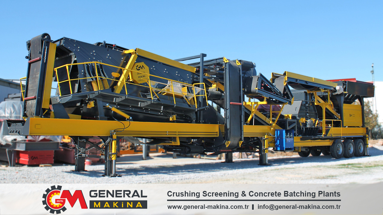 General Makina Mobile Tertiary Impact Crusher Plant - Frantoio a urto: foto 3 General Makina Mobile Tertiary Impact Crusher Plant - Frantoio a urto: foto 3