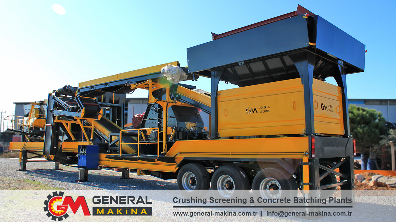General Makina Mobile Tertiary Impact Crusher Plant - Frantoio a urto: foto 1 General Makina Mobile Tertiary Impact Crusher Plant - Frantoio a urto: foto 1