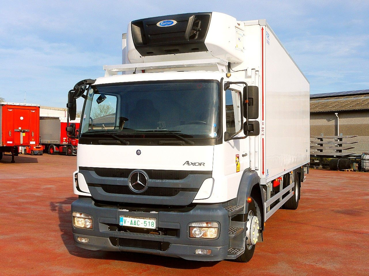 Mercedes-Benz 1829 AXOR KUHOKOFFER CARRIER SUPRA 1150MT A/C - Autocarro frigorifero: foto 5 Mercedes-Benz 1829 AXOR KUHOKOFFER CARRIER SUPRA 1150MT A/C - Autocarro frigorifero: foto 5