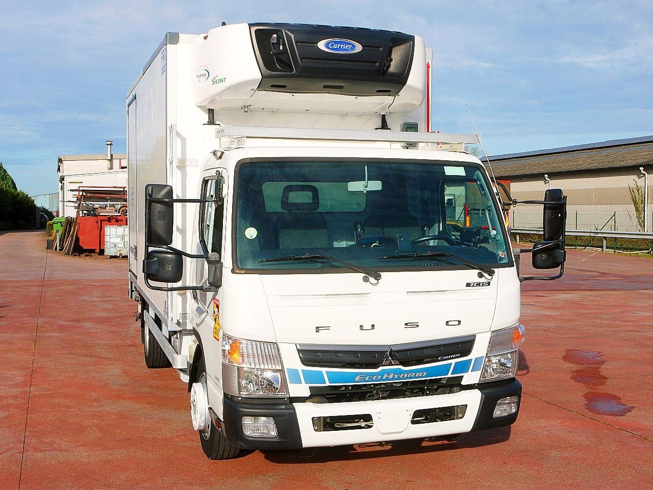 Mitsubishi FUSO HYBRIDE KUHLKOFFER CARRIER SUPRA 550 78tkm - Furgone frigo: foto 1 Mitsubishi FUSO HYBRIDE KUHLKOFFER CARRIER SUPRA 550 78tkm - Furgone frigo: foto 1