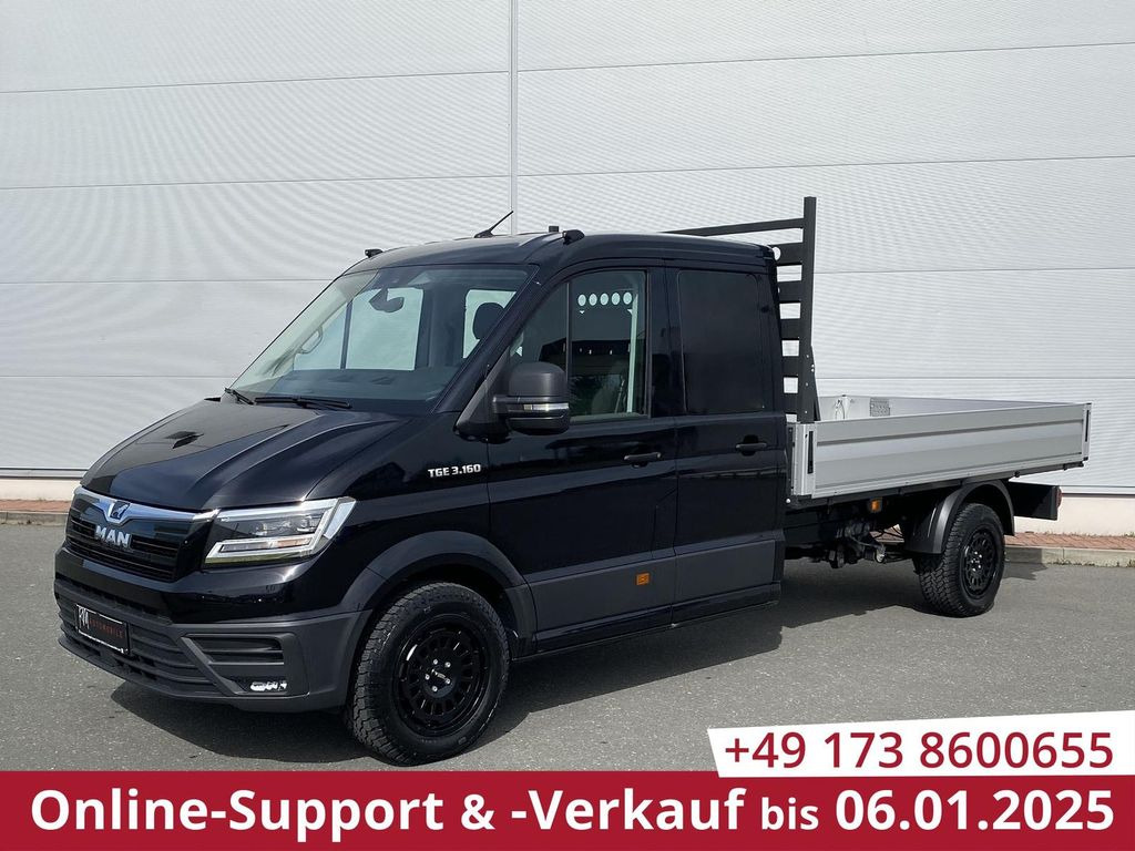 Autovettura MAN TGE 3.160 Pritsche DOKA LR HECK AHK 3.5t ACC NAV: foto 1