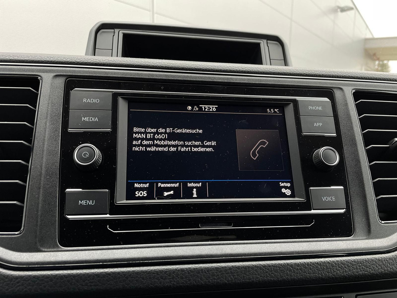 Autovettura MAN TGE 4.160 L3H3 Kasten NAVI TEMP SITZH FEUERROT: foto 19