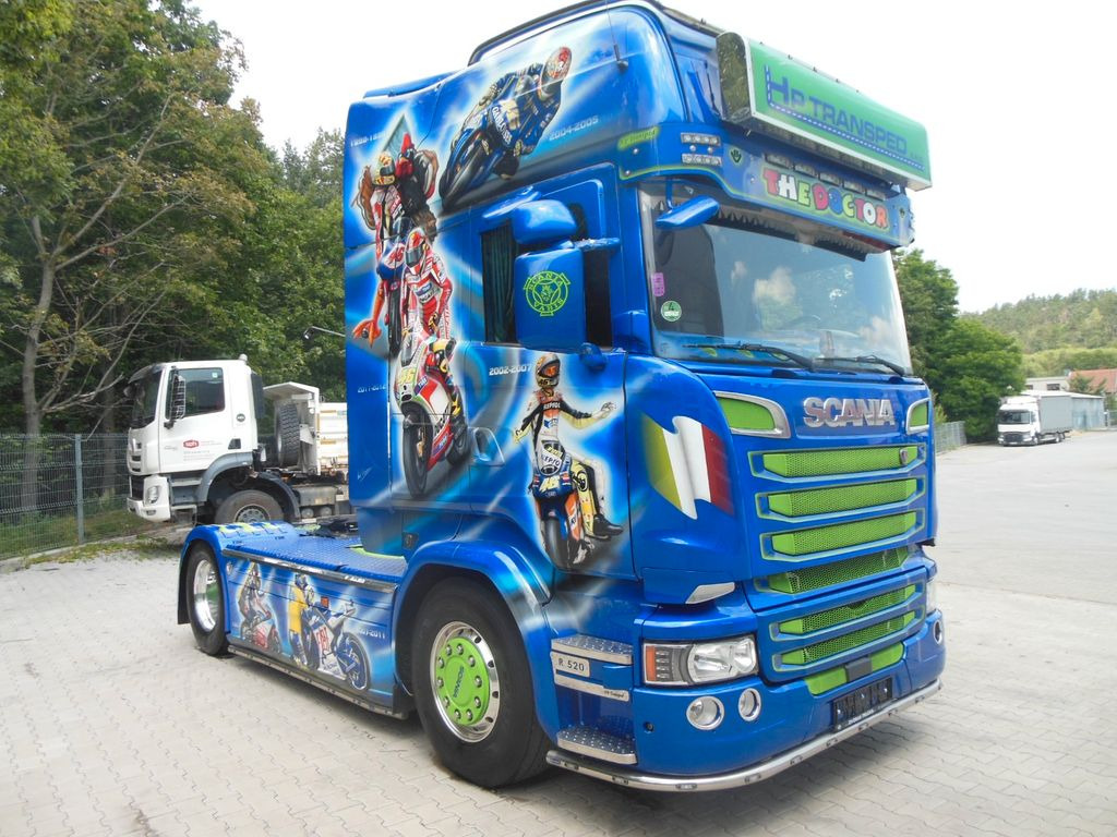 Scania R520, V8, ROSSI, LEDER, TOP!!! - Trattore stradale: foto 2 Scania R520, V8, ROSSI, LEDER, TOP!!! - Trattore stradale: foto 2