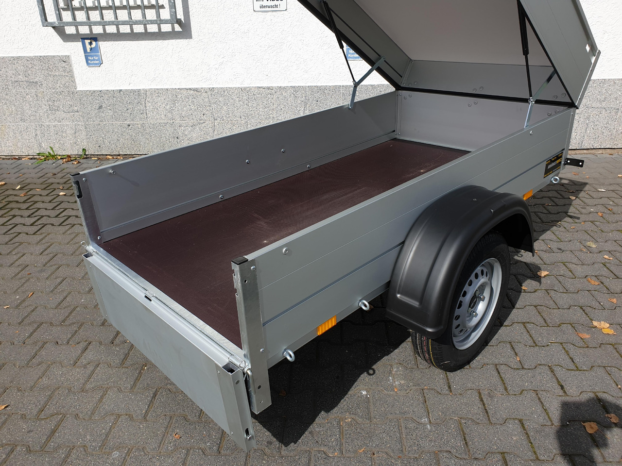 ALUBOXX Deckelanhänger GT 750 HT 201x101x48 cm (XS) 750kg - Rimorchio per auto: foto 3 ALUBOXX Deckelanhänger GT 750 HT 201x101x48 cm (XS) 750kg - Rimorchio per auto: foto 3