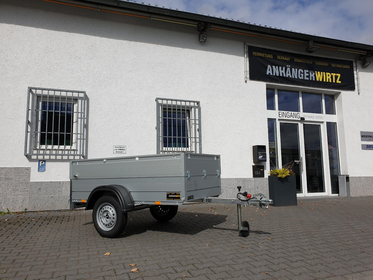 ALUBOXX Deckelanhänger GT 750 HT 201x101x48 cm (XS) 750kg - Rimorchio per auto: foto 5 ALUBOXX Deckelanhänger GT 750 HT 201x101x48 cm (XS) 750kg - Rimorchio per auto: foto 5