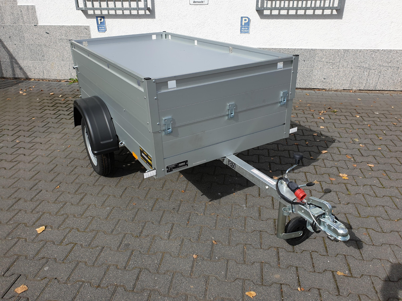 ALUBOXX Deckelanhänger GT 750 HT 201x101x48 cm (XS) 750kg - Rimorchio per auto: foto 4 ALUBOXX Deckelanhänger GT 750 HT 201x101x48 cm (XS) 750kg - Rimorchio per auto: foto 4