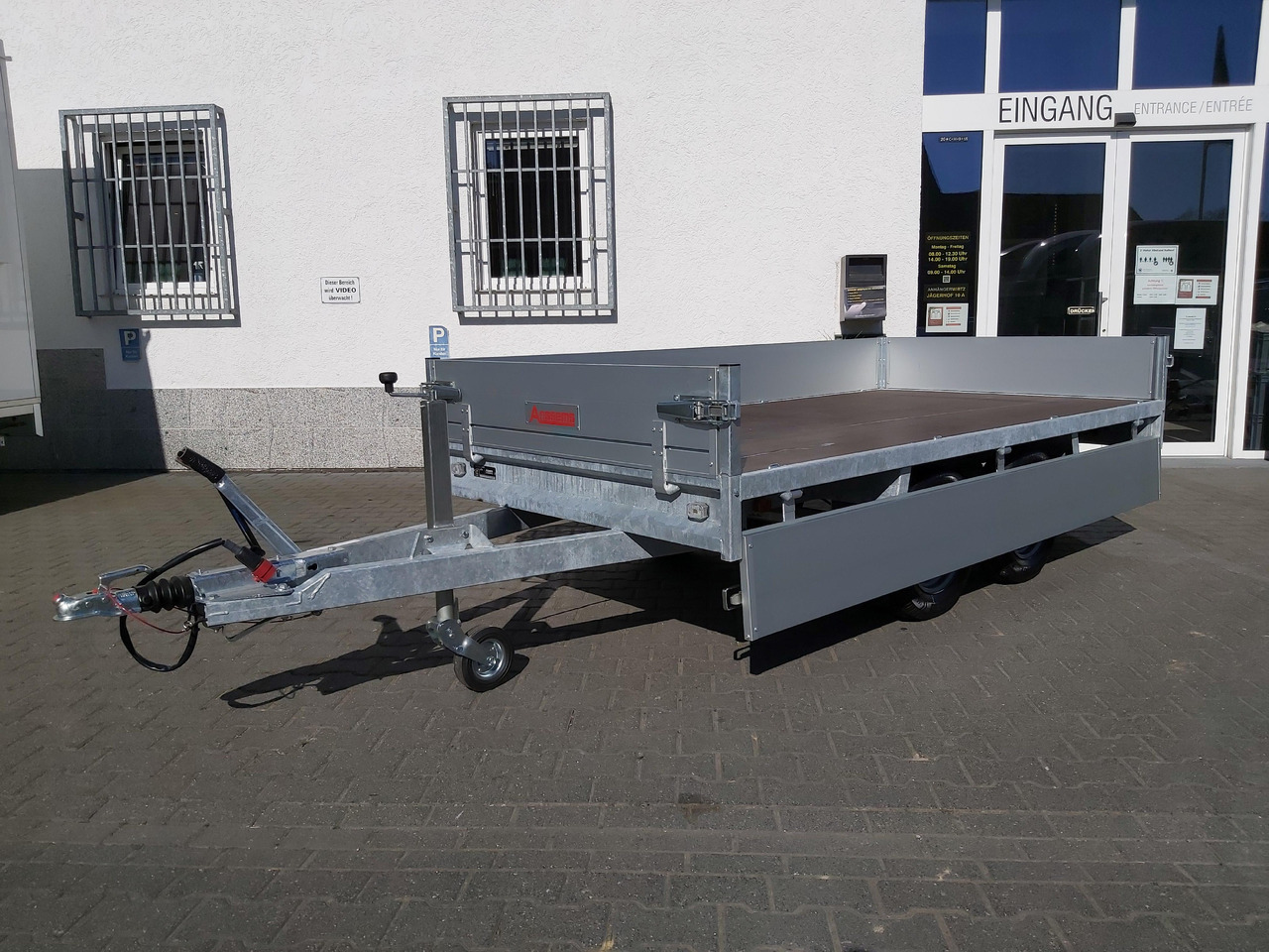 Anssems Hochlader PSX - S 2000 305x153x30cm (M) 2000kg - Rimorchio pianale/ Cassonato: foto 2 Anssems Hochlader PSX - S 2000 305x153x30cm (M) 2000kg - Rimorchio pianale/ Cassonato: foto 2