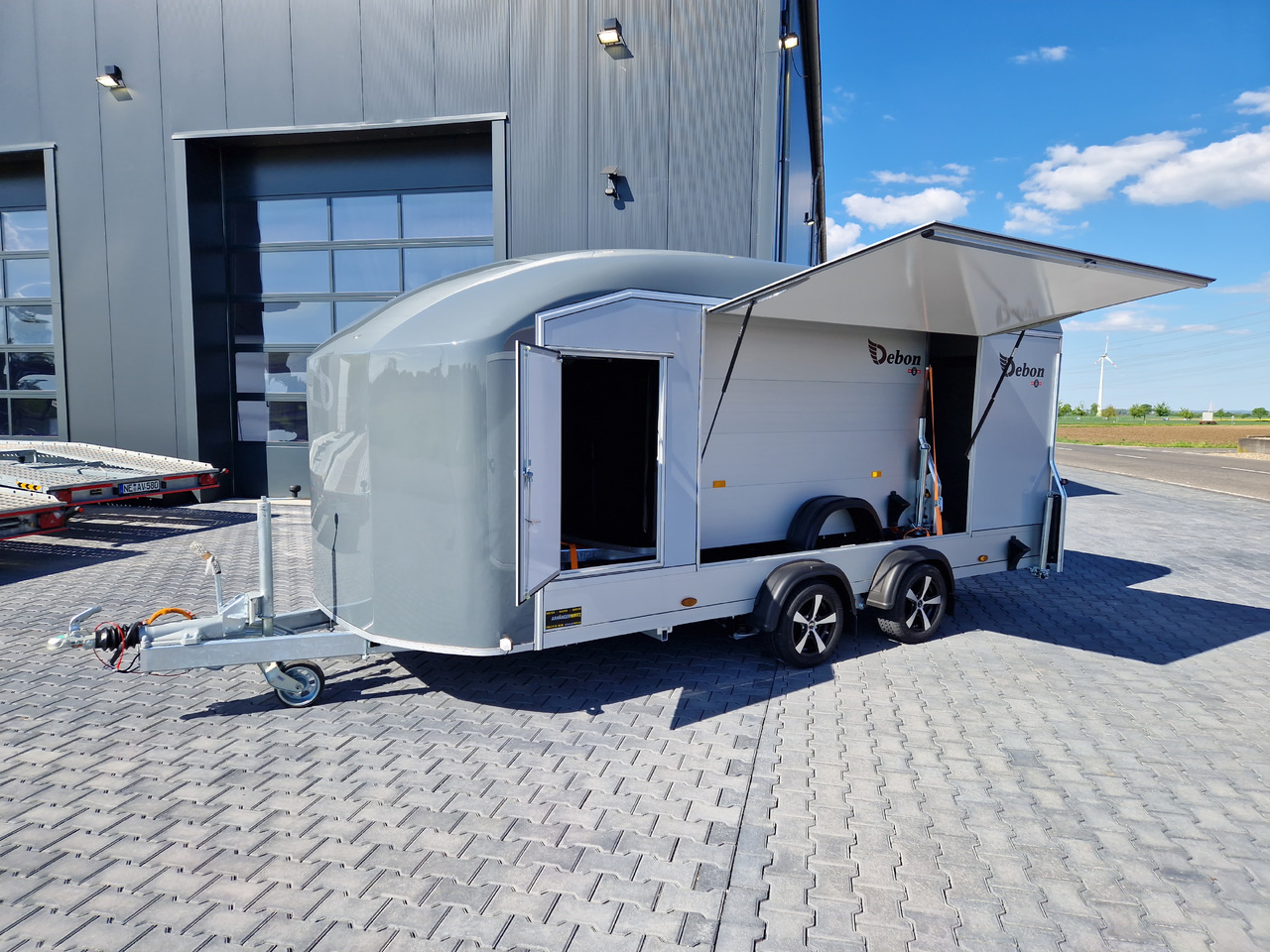 Cargo Roadster 1000 480x200x206cm Poly grey Premium Pullman 3500kg - Rimorchio furgonato: foto 2 Cargo Roadster 1000 480x200x206cm Poly grey Premium Pullman 3500kg - Rimorchio furgonato: foto 2