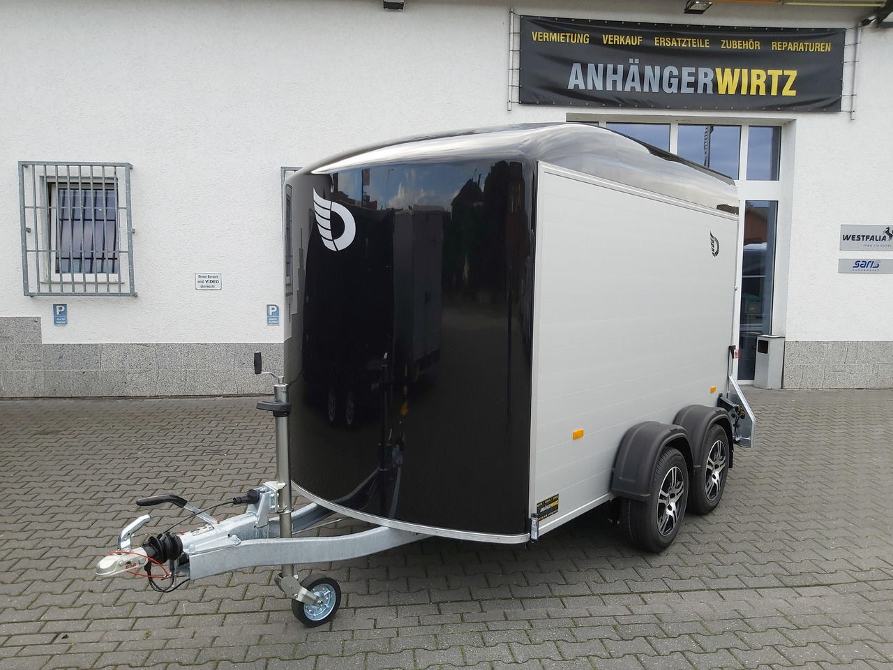 Cargo Roadster 500 312x167x199cm Alu Poly black Seitentür Alufelgen dark Pullman 100 km/H 2000kg - Rimorchio furgonato: foto 3 Cargo Roadster 500 312x167x199cm Alu Poly black Seitentür Alufelgen dark Pullman 100 km/H 2000kg - Rimorchio furgonato: foto 3