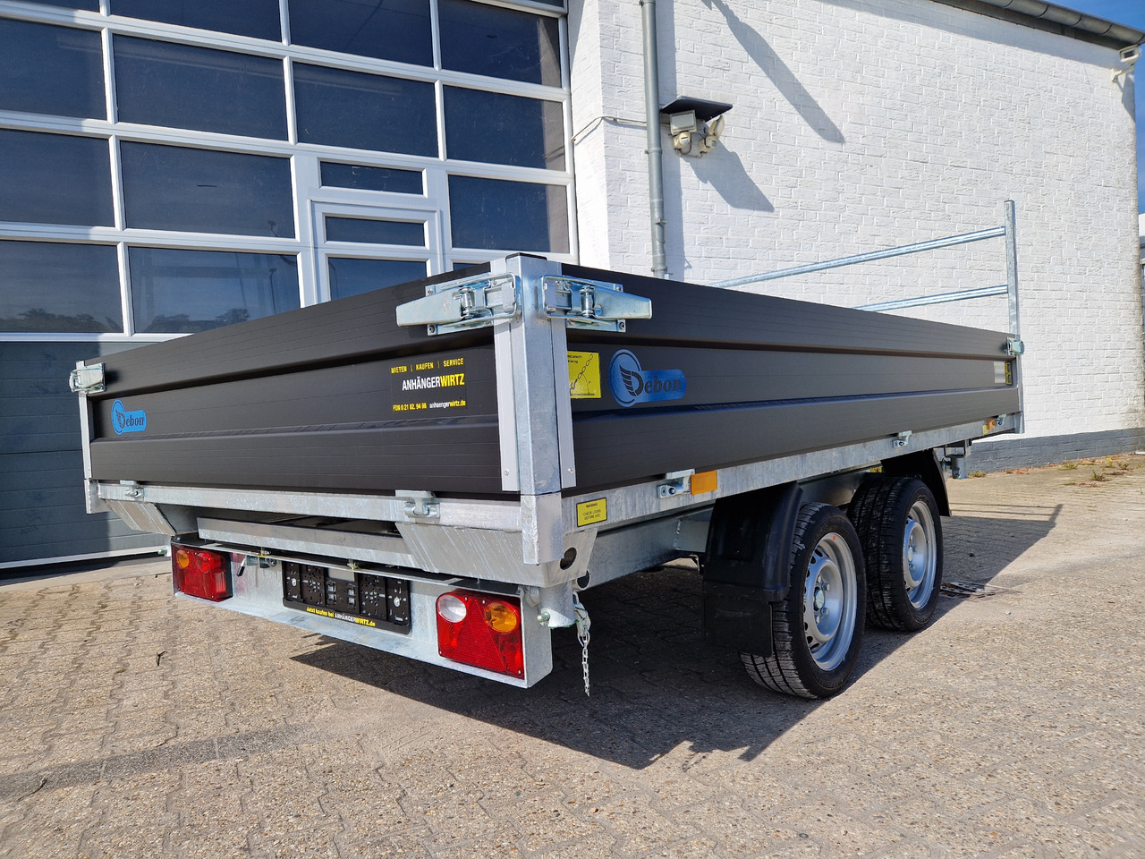 Cheval Liberte Kipper PW 3.3 35 black 330x180x35cm Elektro 3500kg Modell 09.2024 - Rimorchio ribaltabile: foto 5 Cheval Liberte Kipper PW 3.3 35 black 330x180x35cm Elektro 3500kg Modell 09.2024 - Rimorchio ribaltabile: foto 5