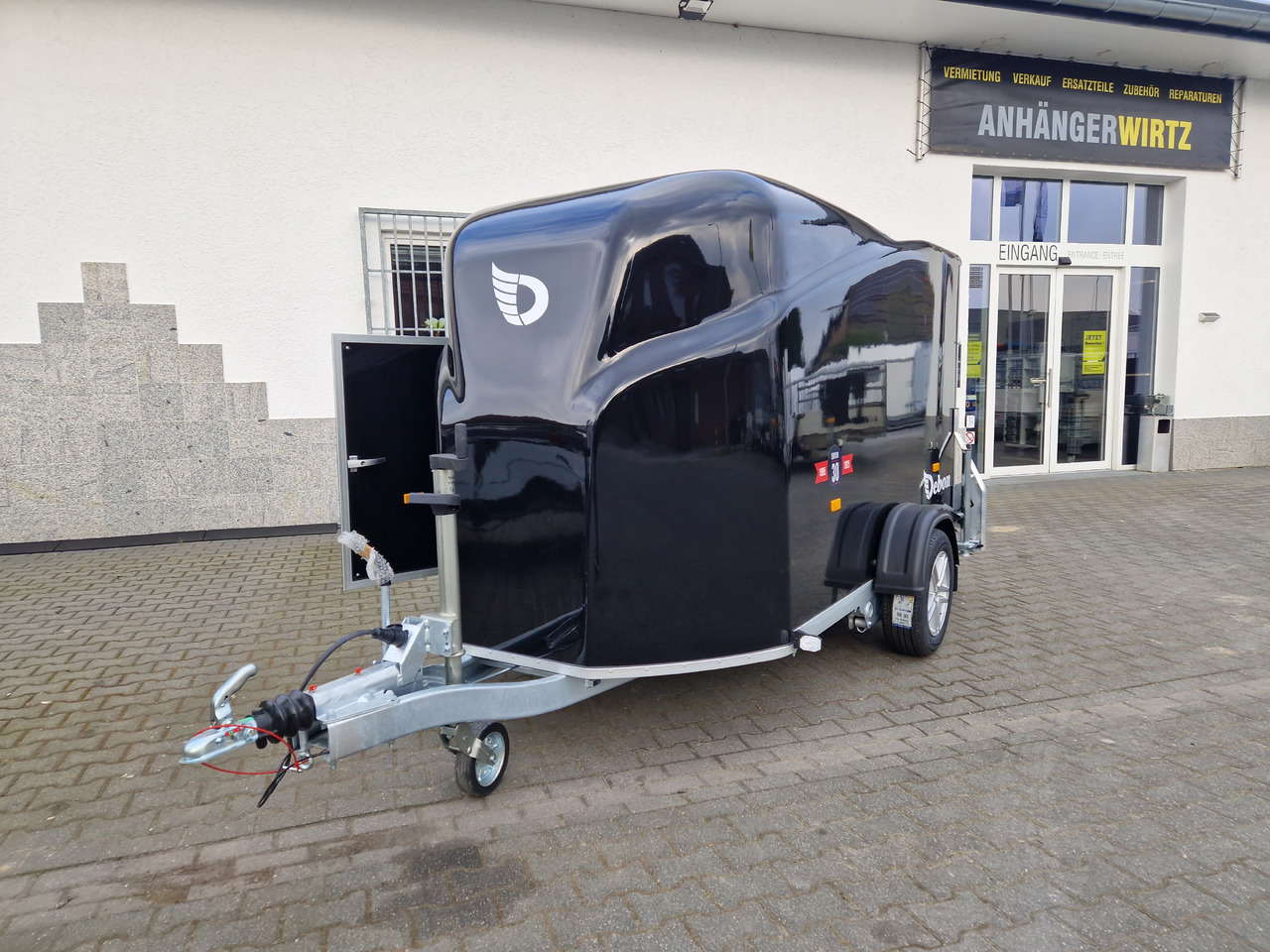 Rimorchio per auto Debon Cargo 1300 300x152x168cm black Seitentür Alufelgen silver Pullman II 100km/H 1300kg Modell 25: foto 20