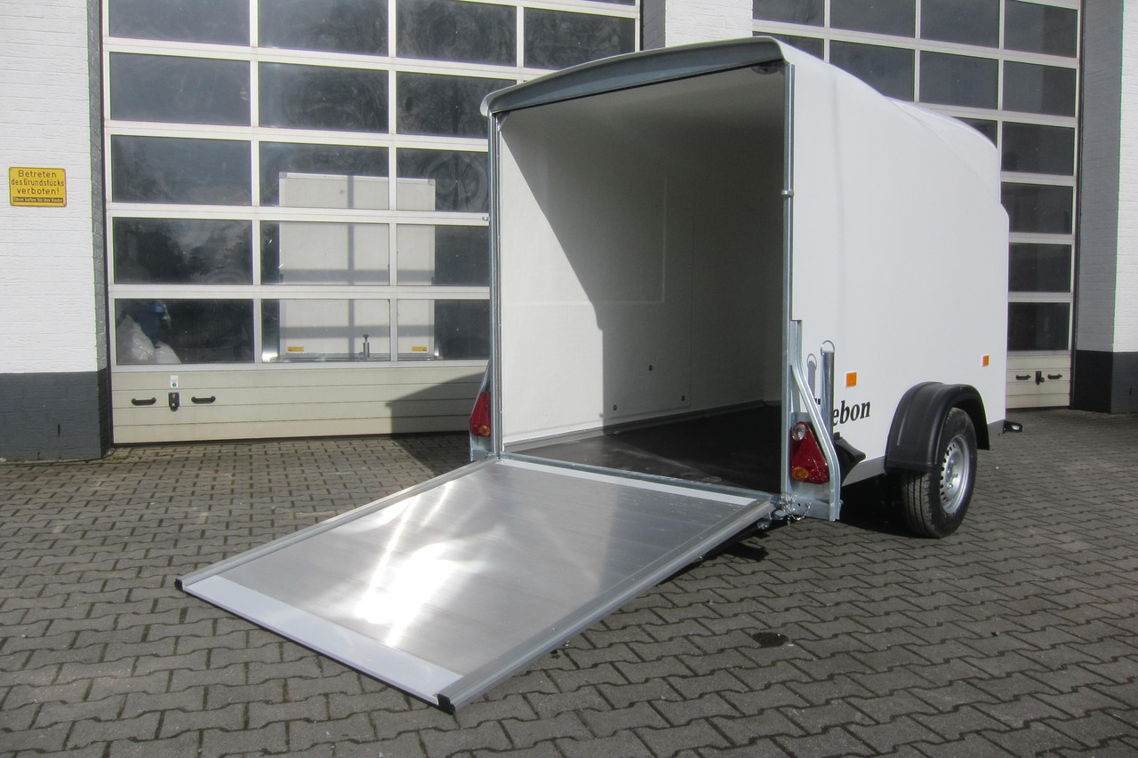 Rimorchio furgonato Debon Cargo 1300 300x152x168cm white Pullman II 1300kg 100km/H Modell 2024: foto 6