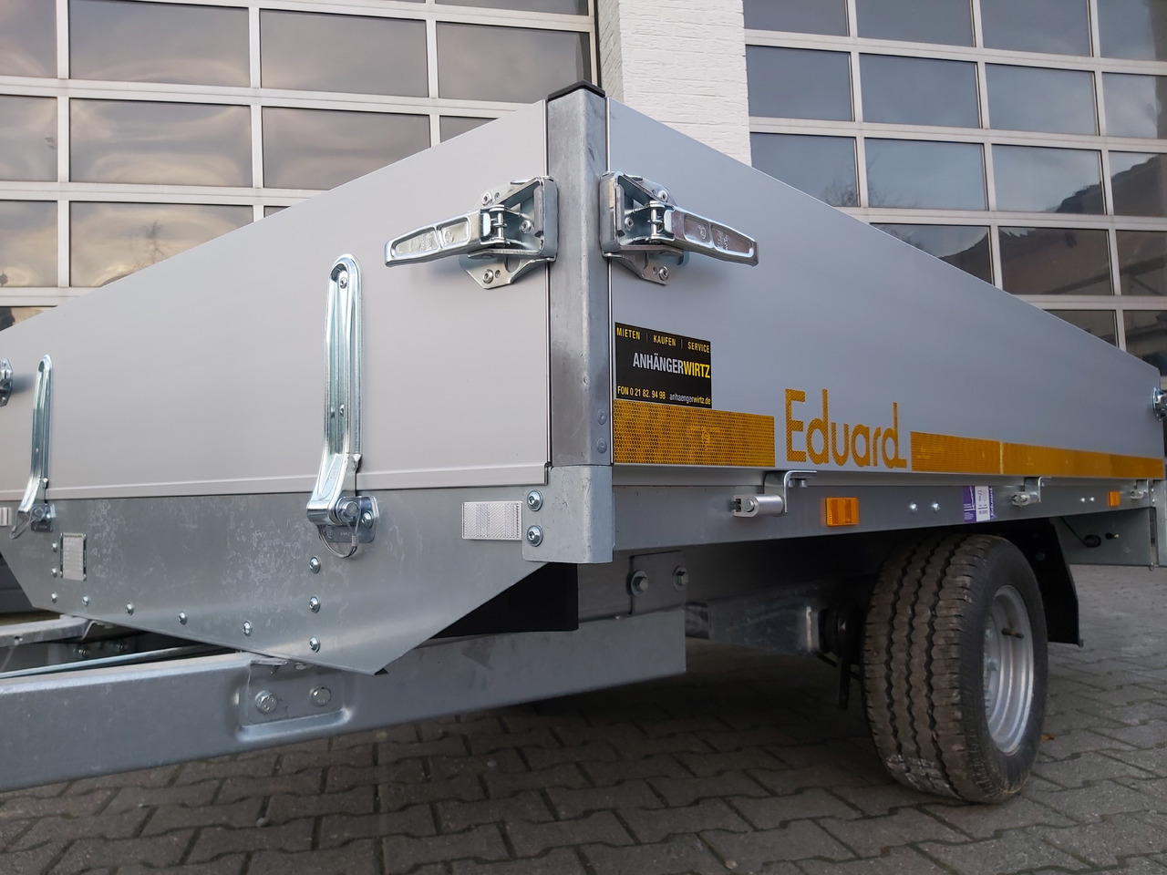 Hochlader light 2514 250x145x30cm Lfh 56cm (S) 1500kg online Aktion - Rimorchio per auto: foto 5 Hochlader light 2514 250x145x30cm Lfh 56cm (S) 1500kg online Aktion - Rimorchio per auto: foto 5