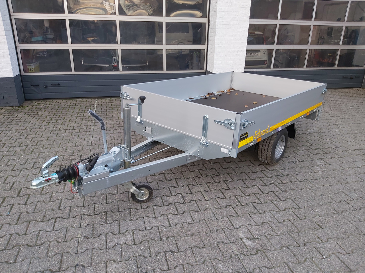 Hochlader light 2514 250x145x30cm Lfh 56cm (S) 1500kg online Aktion - Rimorchio per auto: foto 1 Hochlader light 2514 250x145x30cm Lfh 56cm (S) 1500kg online Aktion - Rimorchio per auto: foto 1