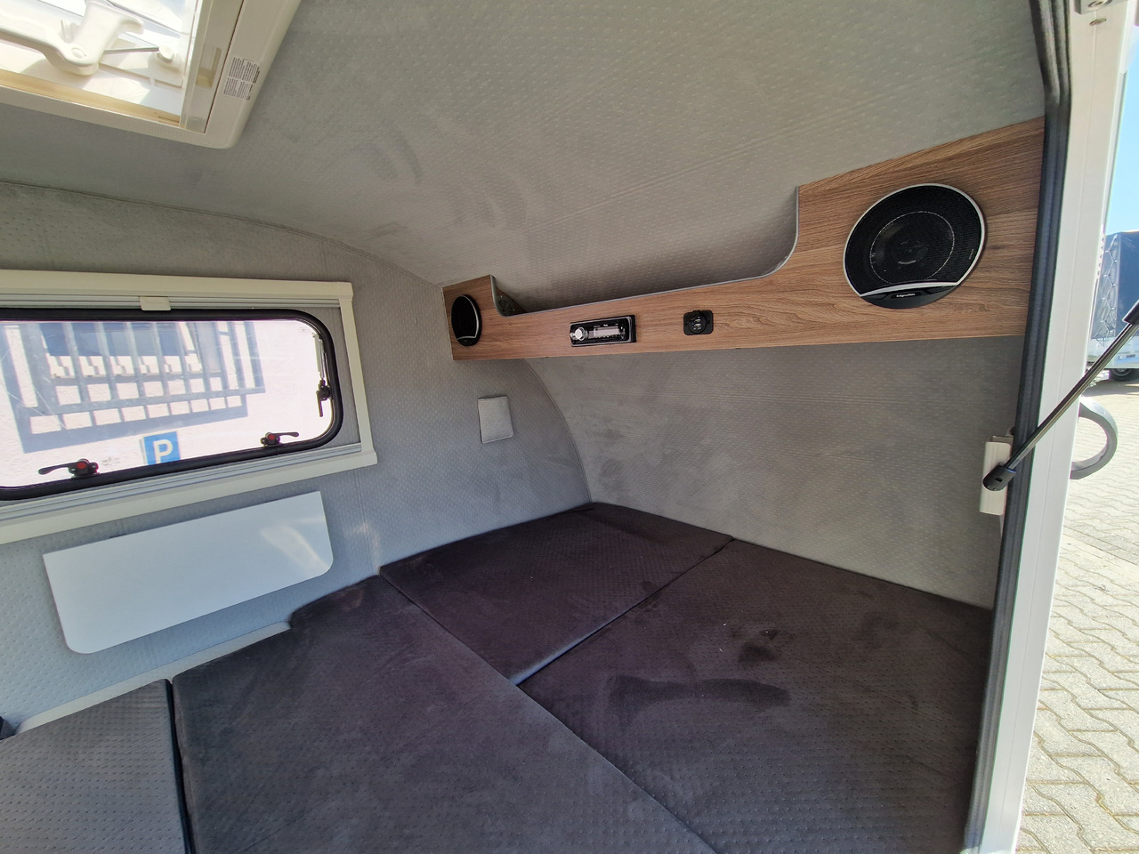 Caravan Mini Camper Mini Tommy TMC25 252x140x121cm aero V1 Küche 12V/230V 100km/H 750kg gebremst Modell 24: foto 21