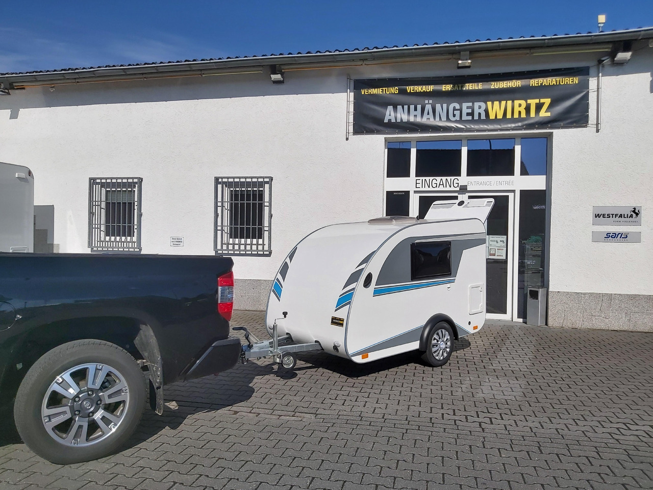 Caravan Mini Camper Mini Tommy TMC25 252x140x121cm aero V1 Küche 12V/230V 100km/H 750kg gebremst Modell 24: foto 7