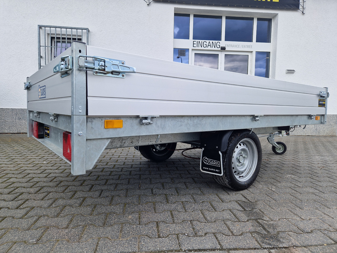 Rimorchio per auto Saris PL 276 150 1500 1 276x150x30cm 13" (S) 1500kg Aktion Abverkauf: foto 8