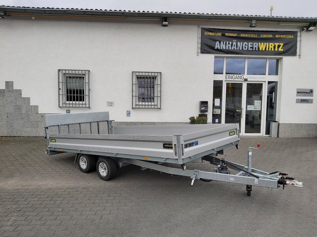 Unsinn Maschinentransporter PKL 3042-10-2040 426x204x350cm easyload Alufelgen 3000kg - Rimorchio pianale/ Cassonato: foto 4 Unsinn Maschinentransporter PKL 3042-10-2040 426x204x350cm easyload Alufelgen 3000kg - Rimorchio pianale/ Cassonato: foto 4