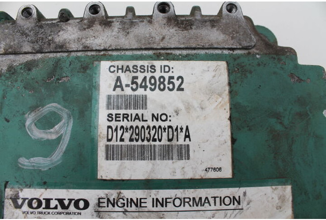 Volvo A-549852 - ECU: foto 1 Volvo A-549852 - ECU: foto 1