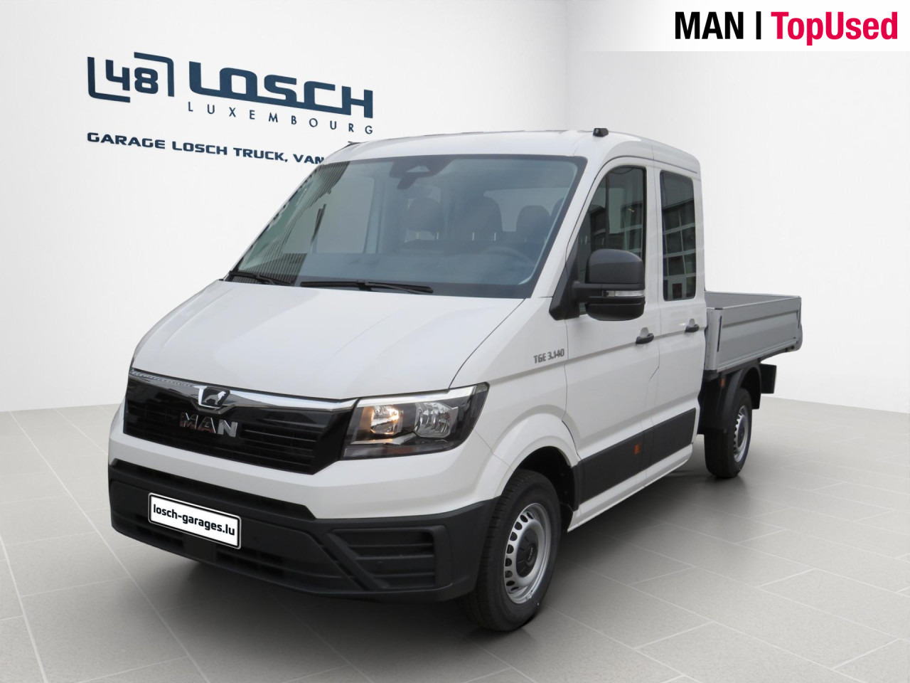 MAN TGE 3.140 4X2F L3 SB Doka Pritsche - Furgone con cassone fisso, Furgone doppia cabina: foto 1 MAN TGE 3.140 4X2F L3 SB Doka Pritsche - Furgone con cassone fisso, Furgone doppia cabina: foto 1