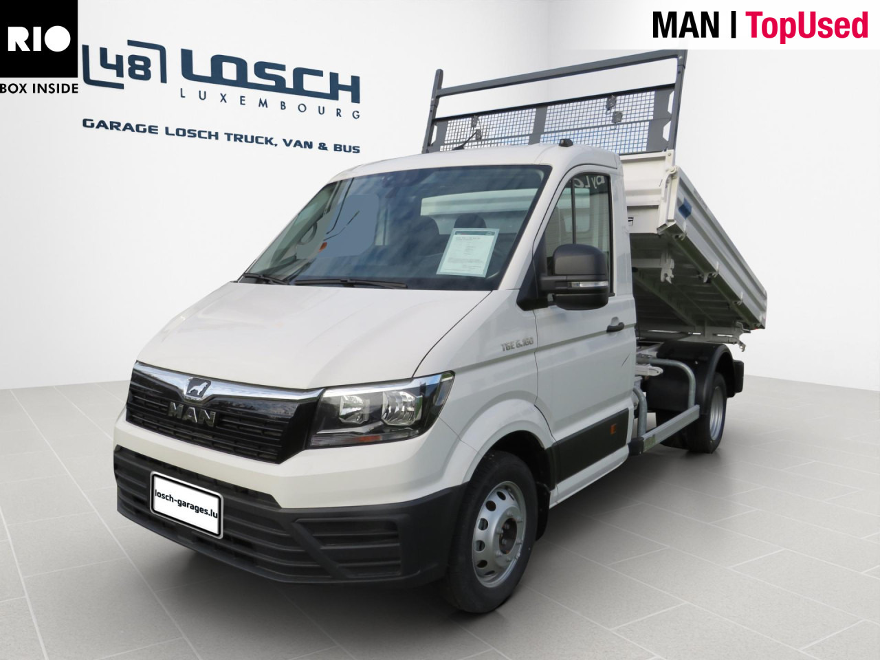 MAN TGE 6.160 4X2 L3 SB EK Meiller-DSK RWD Klima AHK - Furgone ribaltabile: foto 1 MAN TGE 6.160 4X2 L3 SB EK Meiller-DSK RWD Klima AHK - Furgone ribaltabile: foto 1