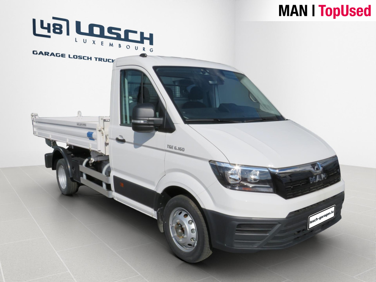 MAN TGE 6.160 4X2 L3 SB EK Meiller-DSK RWD Klima AHK - Furgone ribaltabile: foto 3 MAN TGE 6.160 4X2 L3 SB EK Meiller-DSK RWD Klima AHK - Furgone ribaltabile: foto 3