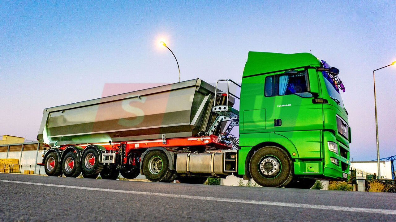 Semirimorchio ribaltabile nuovo STU 3 Axle Tipper Trailer / Pool Type: foto 13