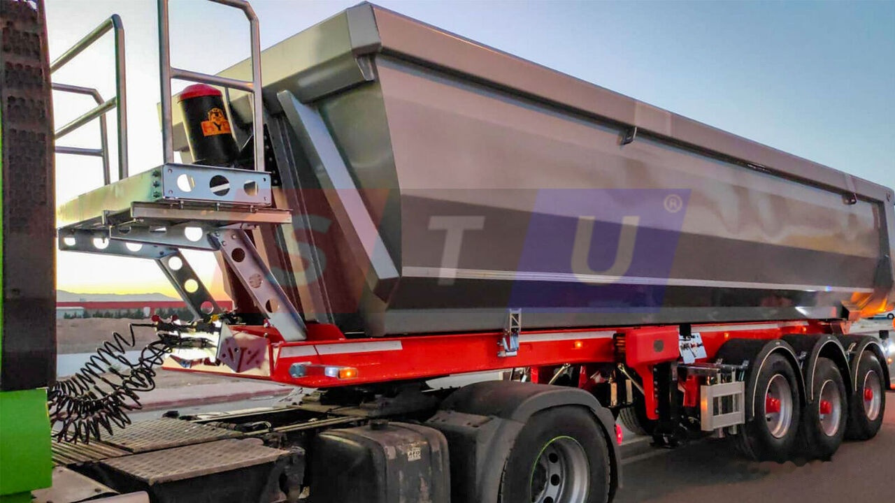 Semirimorchio ribaltabile nuovo STU 3 Axle Tipper Trailer / Pool Type: foto 14