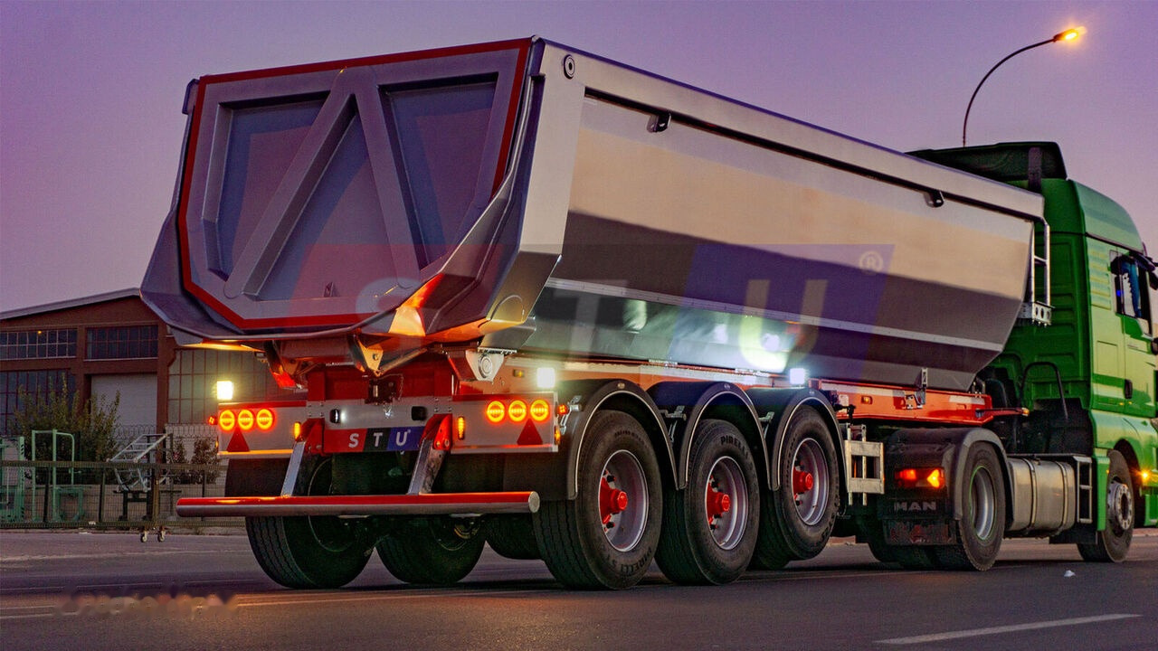Semirimorchio ribaltabile nuovo STU 3 Axle Tipper Trailer / Pool Type: foto 11