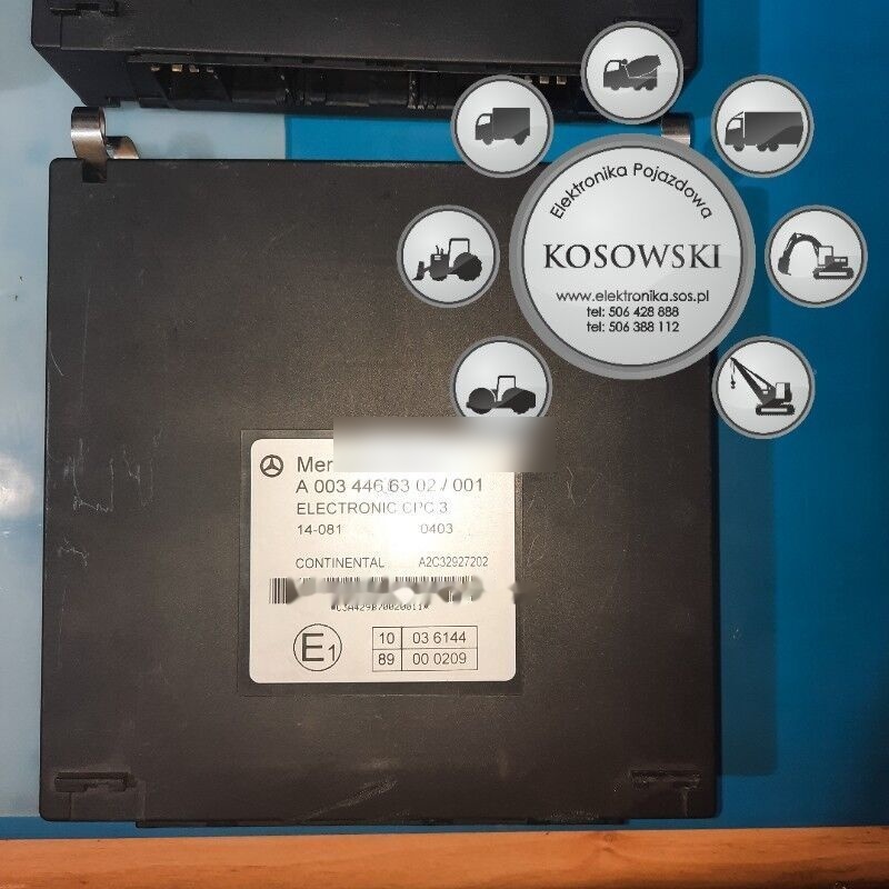 ECU per Camion MERCEDES-BENZ Actros Atego Arocs Antos truck: foto 6 ECU per Camion MERCEDES-BENZ Actros Atego Arocs Antos truck: foto 6