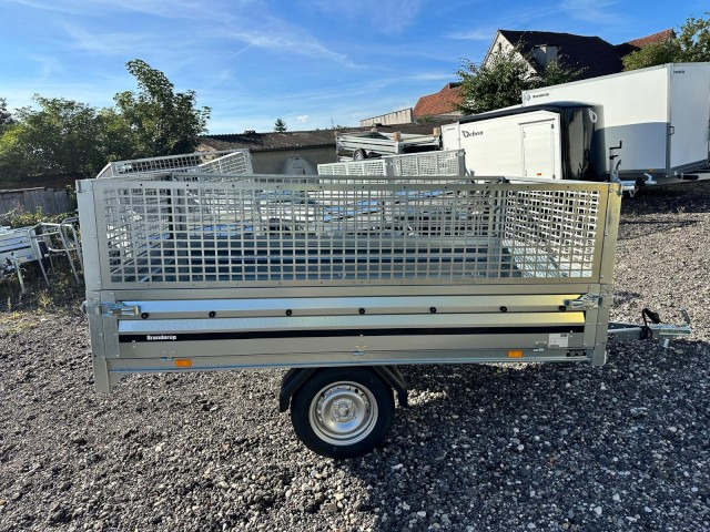 Brenderup 3251S UB 750 kg, Hochlader mit Laubgitter, 2500x1420x350mm, 100 km/h - Rimorchio per auto: foto 3 Brenderup 3251S UB 750 kg, Hochlader mit Laubgitter, 2500x1420x350mm, 100 km/h - Rimorchio per auto: foto 3