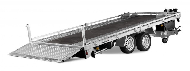 Brenderup 6420 Alu, 64203500, Hochlader kippbar 3,5 t. 4080x2050x100mm - Rimorchio per auto: foto 1 Brenderup 6420 Alu, 64203500, Hochlader kippbar 3,5 t. 4080x2050x100mm - Rimorchio per auto: foto 1