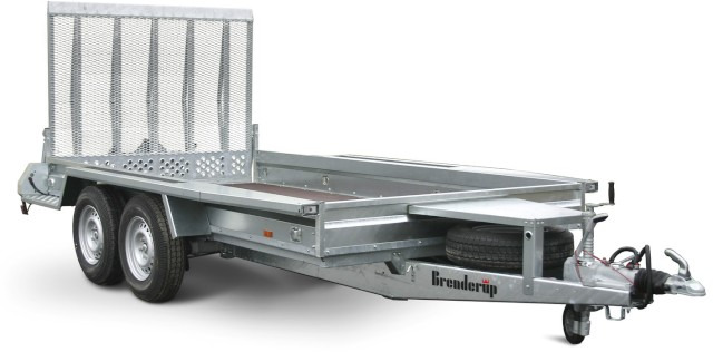 Brenderup Baumaschinentransporter MT 3600 STB3500, 3,5 to. 365x180mm - Rimorchio trasporto macchine operatrici: foto 1 Brenderup Baumaschinentransporter MT 3600 STB3500, 3,5 to. 365x180mm - Rimorchio trasporto macchine operatrici: foto 1