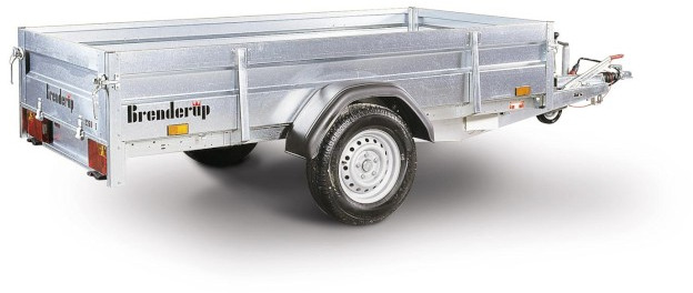 Brenderup Tieflader 2300S Stahl, 1,3 to. 3010x1530x400mm - Rimorchio per auto: foto 1 Brenderup Tieflader 2300S Stahl, 1,3 to. 3010x1530x400mm - Rimorchio per auto: foto 1