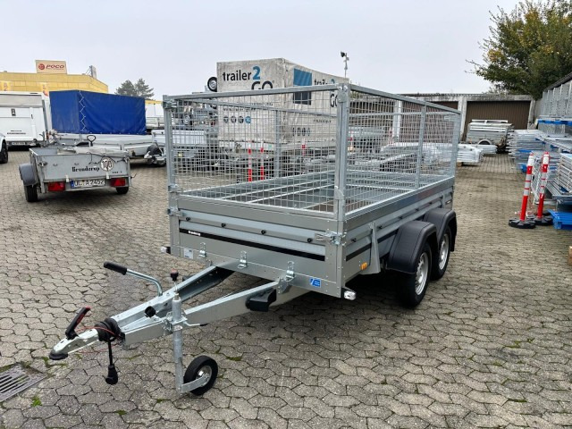 Brenderup Tieflader 2300S Stahl mit Laubgitter, 2,0 to. 3010x1530x400mm - Rimorchio per auto: foto 2 Brenderup Tieflader 2300S Stahl mit Laubgitter, 2,0 to. 3010x1530x400mm - Rimorchio per auto: foto 2