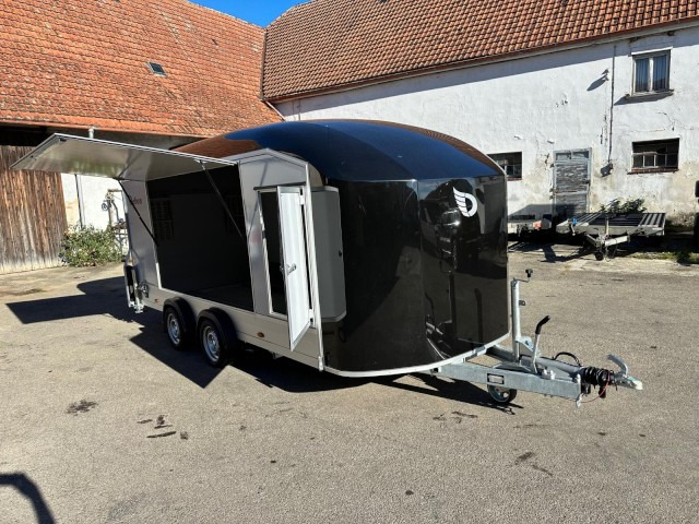 Cheval Liberte Debon Roadster 1000 Sandwich 3500 kg, 100 km/h, 495x200x202cm - Rimorchio furgonato: foto 2 Cheval Liberte Debon Roadster 1000 Sandwich 3500 kg, 100 km/h, 495x200x202cm - Rimorchio furgonato: foto 2