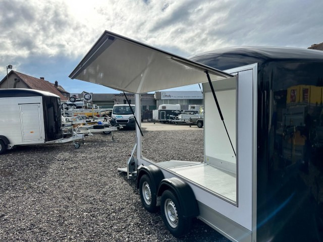 Cheval Liberte Debon Roadster 500 Sandwich Verkaufsklappe 2000 kg, 100 km/h, 320x167x200cm - Rimorchio furgonato: foto 1 Cheval Liberte Debon Roadster 500 Sandwich Verkaufsklappe 2000 kg, 100 km/h, 320x167x200cm - Rimorchio furgonato: foto 1