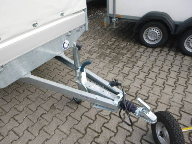 Hapert Azure H-2 Hochlader 3050 x 1600 x 300 mm, mit Plane 180 cm grau ZG 2,0 to. - Rimorchio per auto: foto 2 Hapert Azure H-2 Hochlader 3050 x 1600 x 300 mm, mit Plane 180 cm grau ZG 2,0 to. - Rimorchio per auto: foto 2
