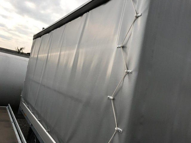 Hapert Azure H-2 Hochlader mit Hochplane 200 cm Lichte Höhe, mit Schiebeplane, 4050 x 1800 x 300 mm, ZG 2,7 to. - Rimorchio per auto: foto 3 Hapert Azure H-2 Hochlader mit Hochplane 200 cm Lichte Höhe, mit Schiebeplane, 4050 x 1800 x 300 mm, ZG 2,7 to. - Rimorchio per auto: foto 3