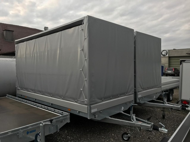 Hapert Azure H-2 Hochlader mit Hochplane 200 cm Lichte Höhe, mit Schiebeplane, 4050 x 1800 x 300 mm, ZG 2,7 to. - Rimorchio per auto: foto 2 Hapert Azure H-2 Hochlader mit Hochplane 200 cm Lichte Höhe, mit Schiebeplane, 4050 x 1800 x 300 mm, ZG 2,7 to. - Rimorchio per auto: foto 2