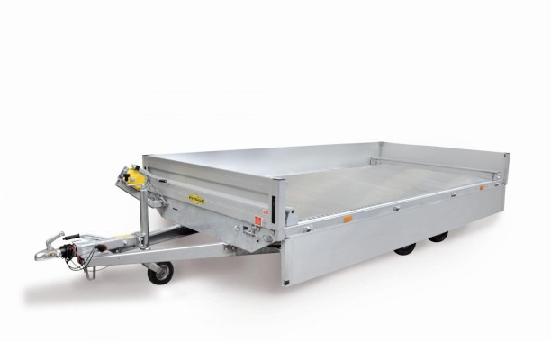 Humbaur Autotransportanhänger Universal 3500, 4000 x 2030 mm, 3,5 to. - Rimorchio trasporto automezzi: foto 4 Humbaur Autotransportanhänger Universal 3500, 4000 x 2030 mm, 3,5 to. - Rimorchio trasporto automezzi: foto 4